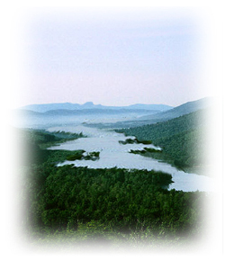 Table Rock and Lake James in Burke County NC