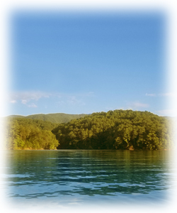 South Holston Lake, part of the TVA, in Sullivan County TN